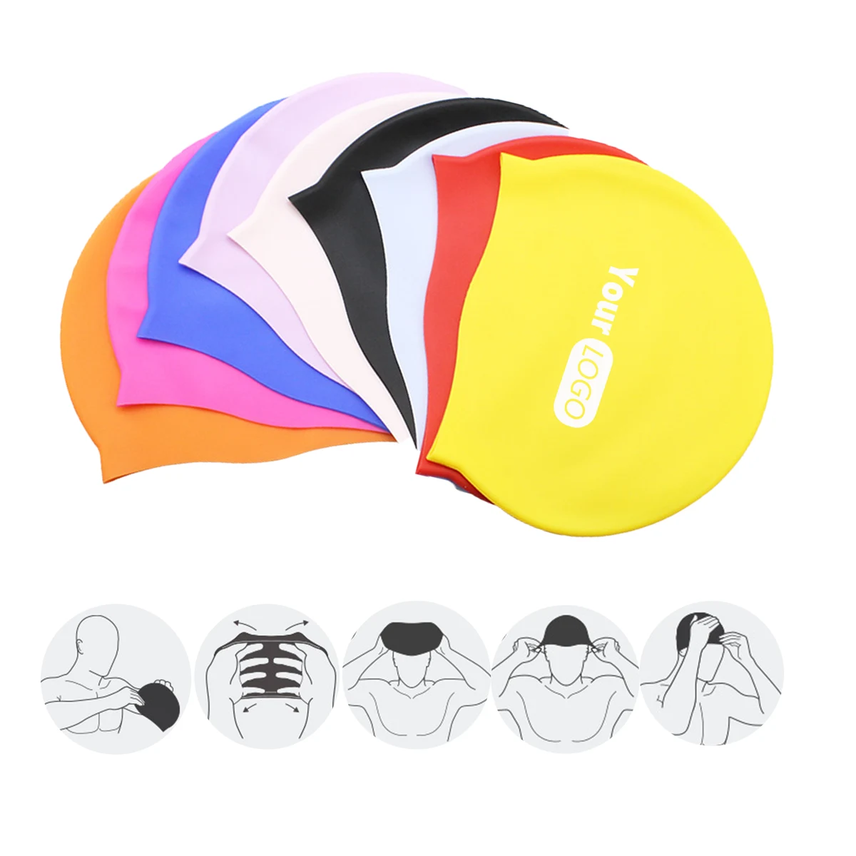 Silicone Swim Cap MOQ 50 1