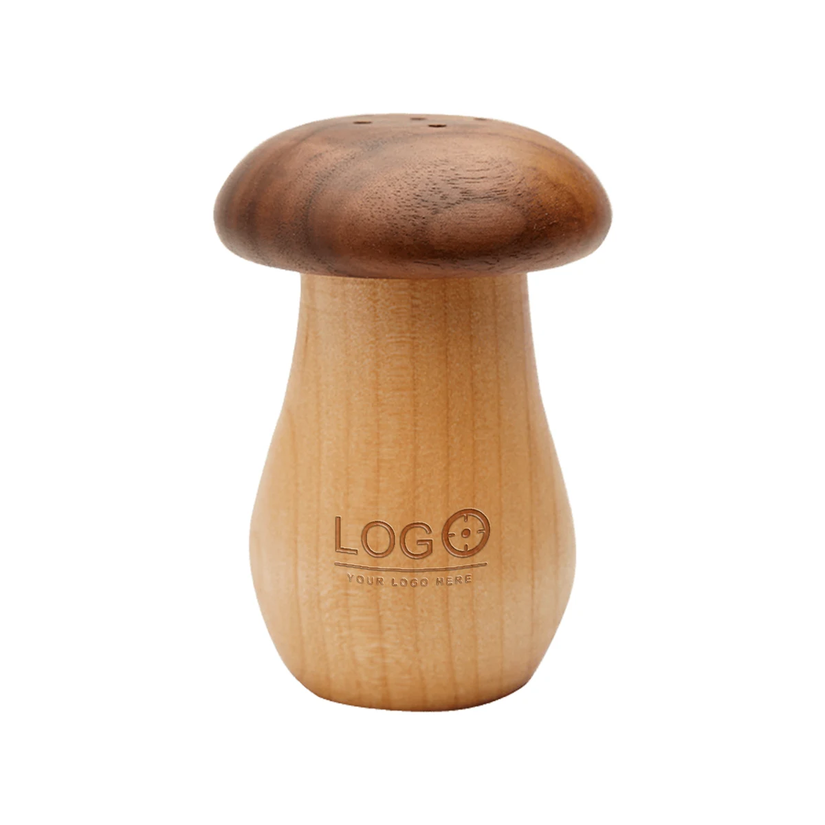 Wood Mushroom Toothpick Holder 1
