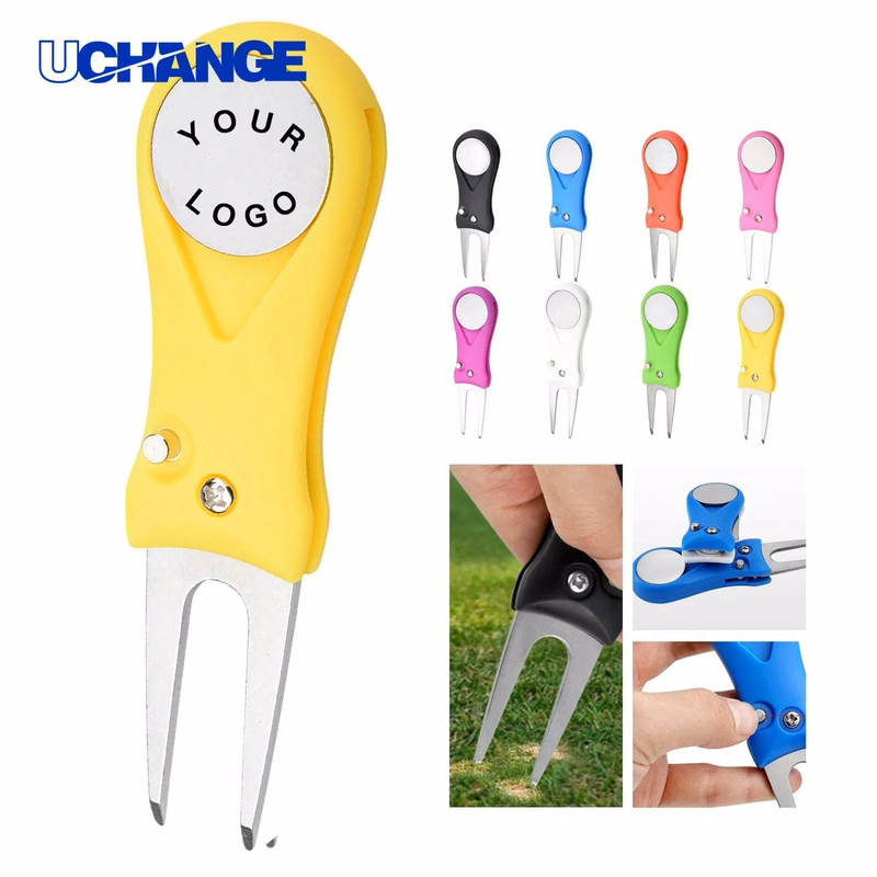ABS and Stainless Steel Golf Divot Repair Tool
