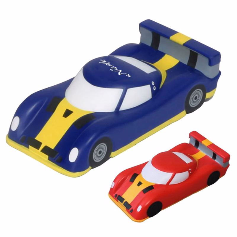 Soft PU Foam Race Car Stress Reliever Toy