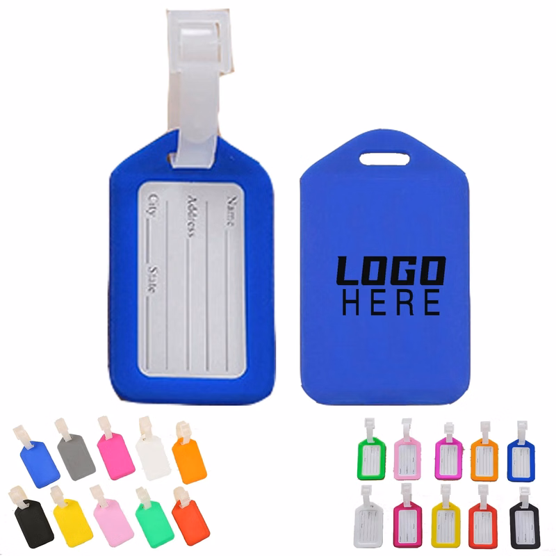 Plastic Luggage Tag Holder With Hook MOQ100pcs