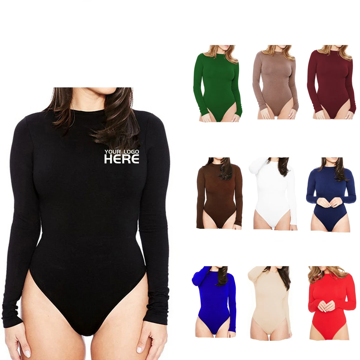 Women Round Collar Clothing Long Sleeve 1