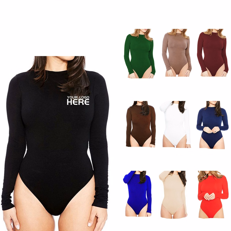 Women Round Collar Clothing Long Sleeve
