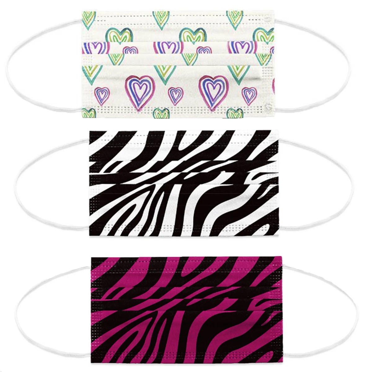 Custom Printing Color Disposable Face Mask 1