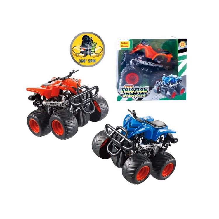 Friction Powered ATV - Assorted Colors 5.15"