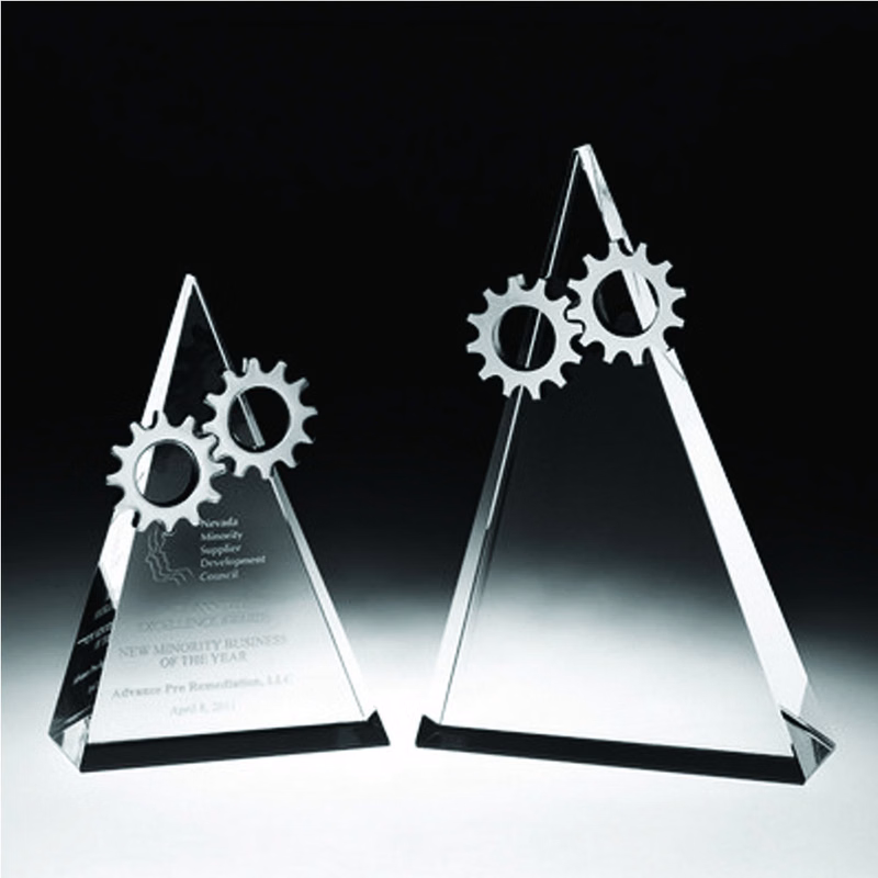 CRYSTAL GEAR AWARD