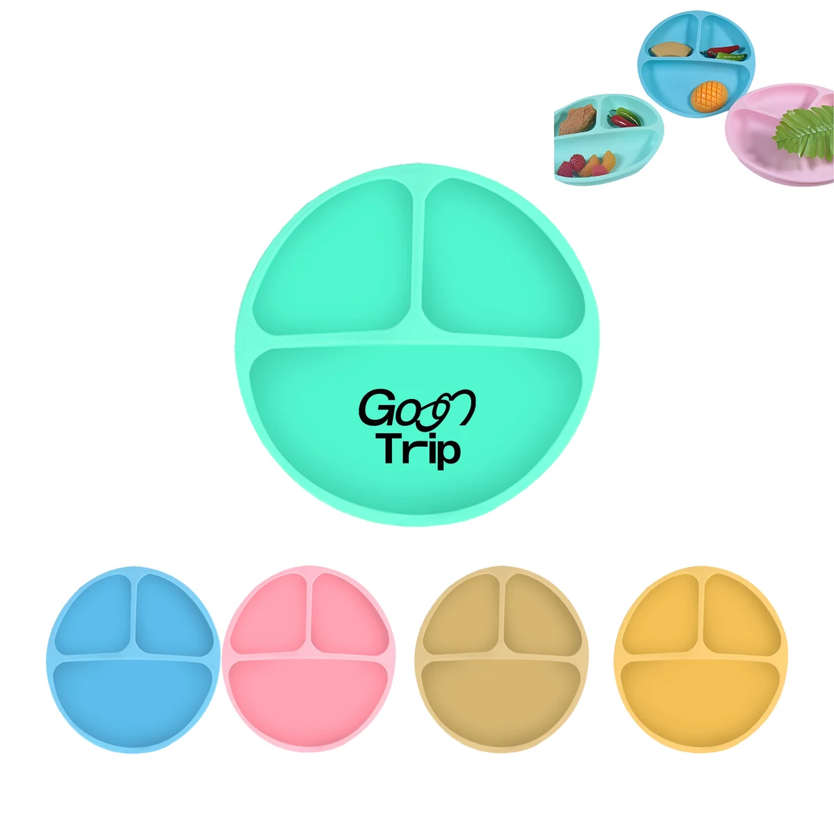 Children's Separate Meal Trayate 1