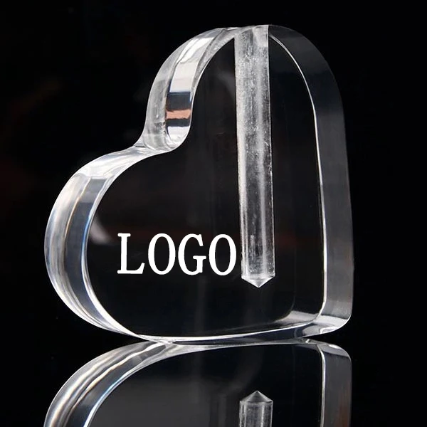 Heart Shaped Crystal Vase 1