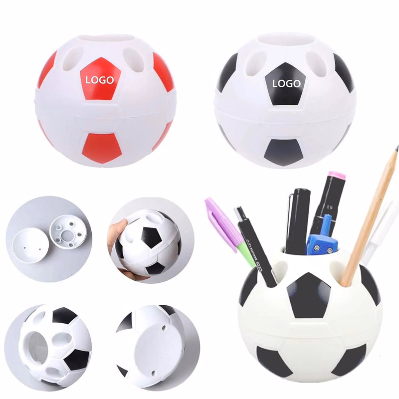 Silicone Soccer Pen Holder