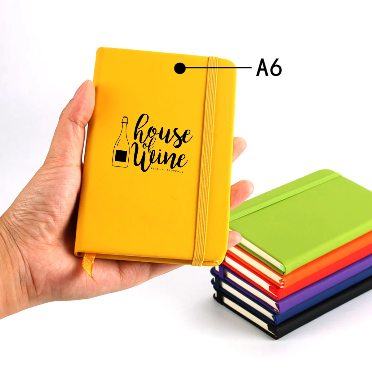Linen A5 Notebook Hardcover Office Journal 1