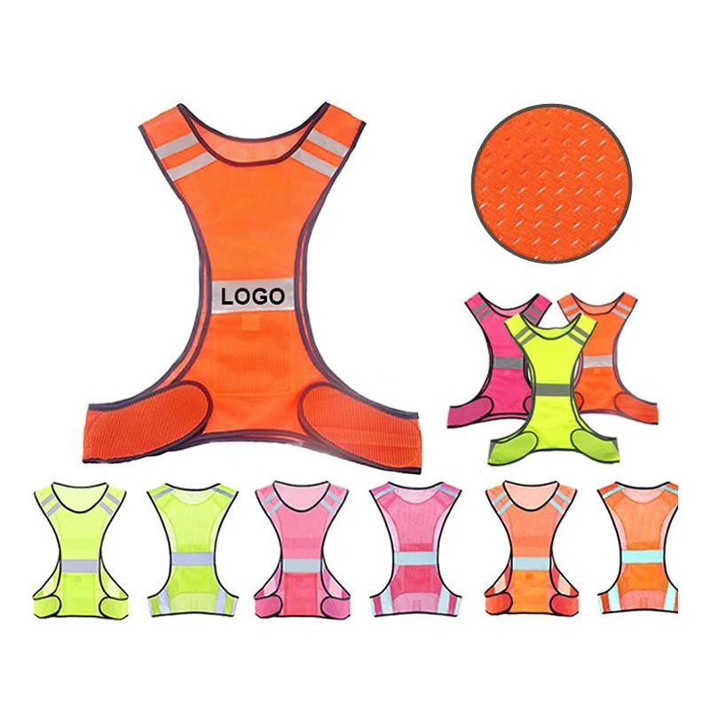 Mesh Reflective High Visibility Running Safety Vest 1