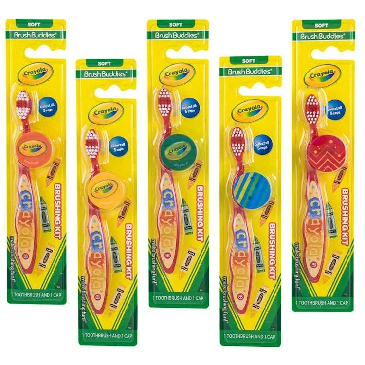 Brush Buddies Crayola Soft Brushing Kit - Assorted 1
