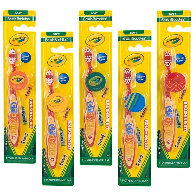Brush Buddies Crayola Soft Brushing Kit - Assorted