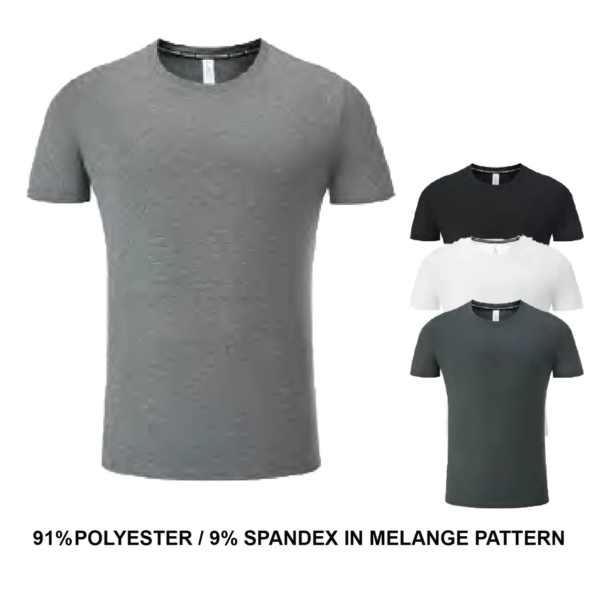 Men's Running Short Sleeve T-Shirt - Stock Style 28 1