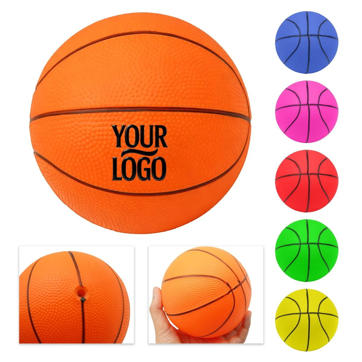 Kids Inflatable Rubber Basketball 1