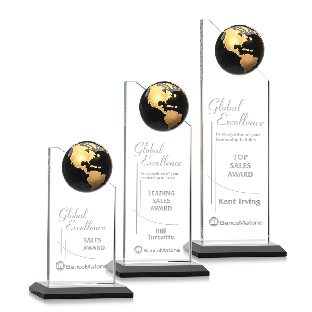 Arden Globe Award - Black/Gold 1