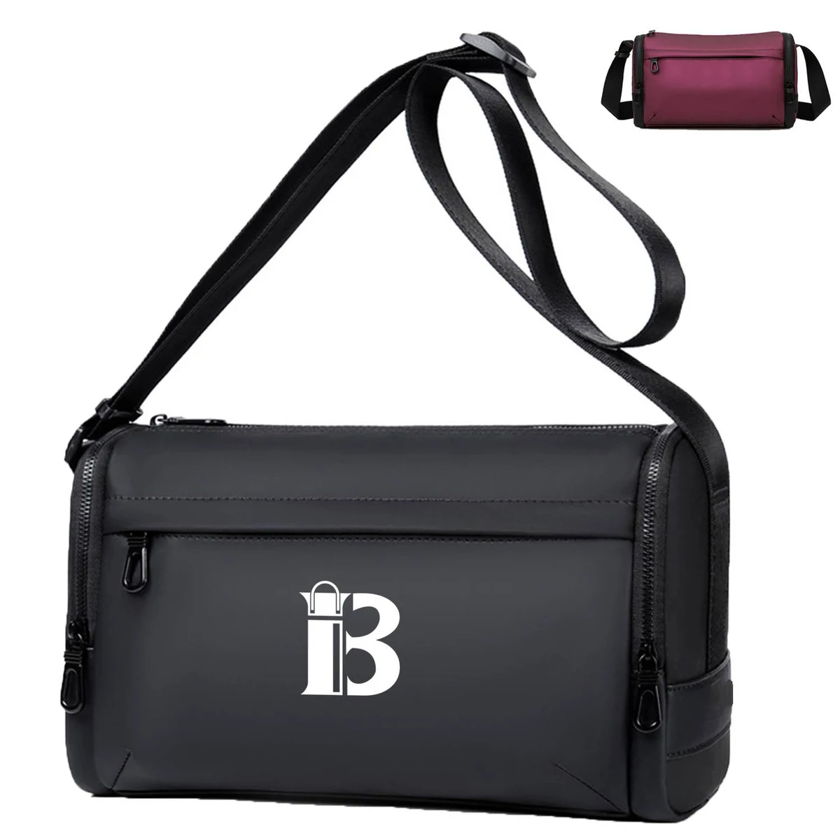 Oxford large capacity casual crossbody bag 1