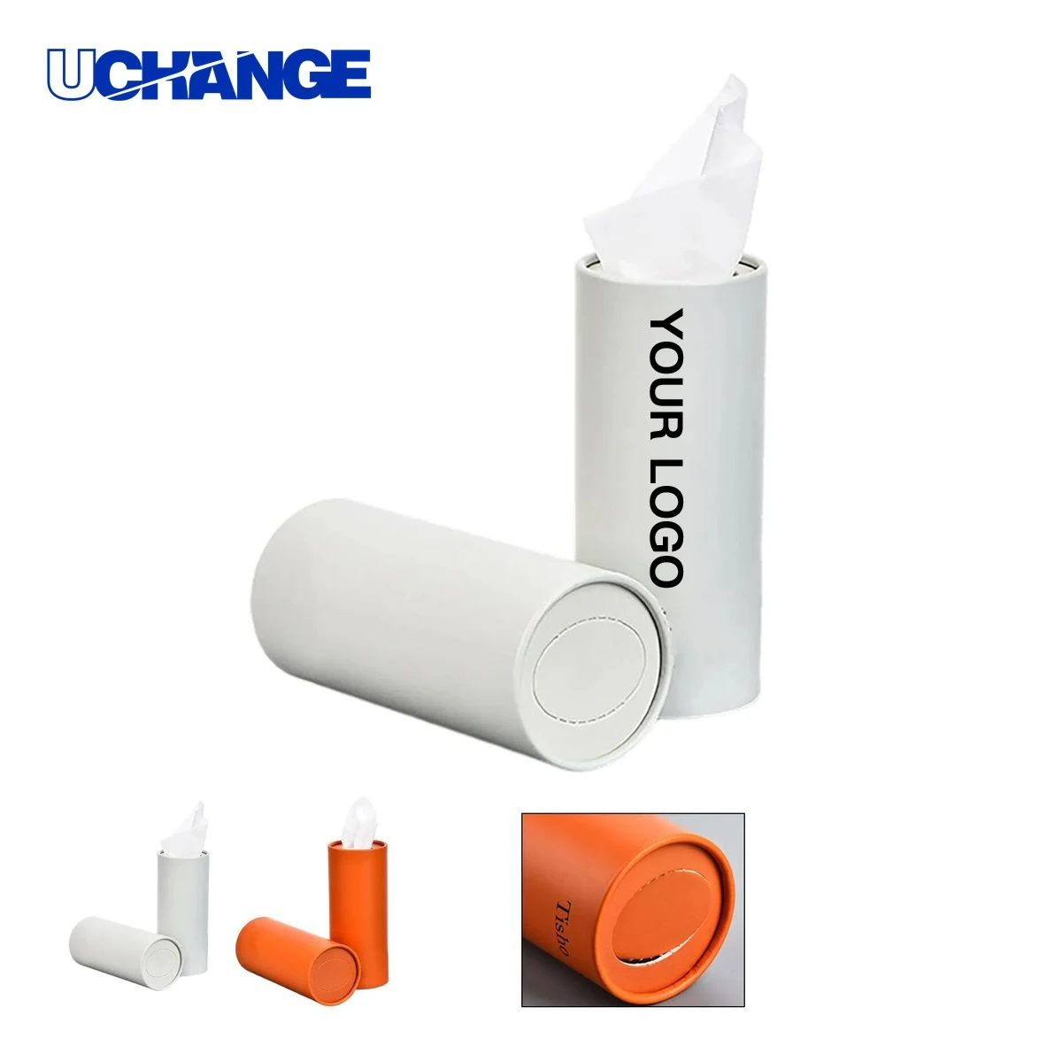 Travel Size Round Tissue Holder for Cars and Trucks 1