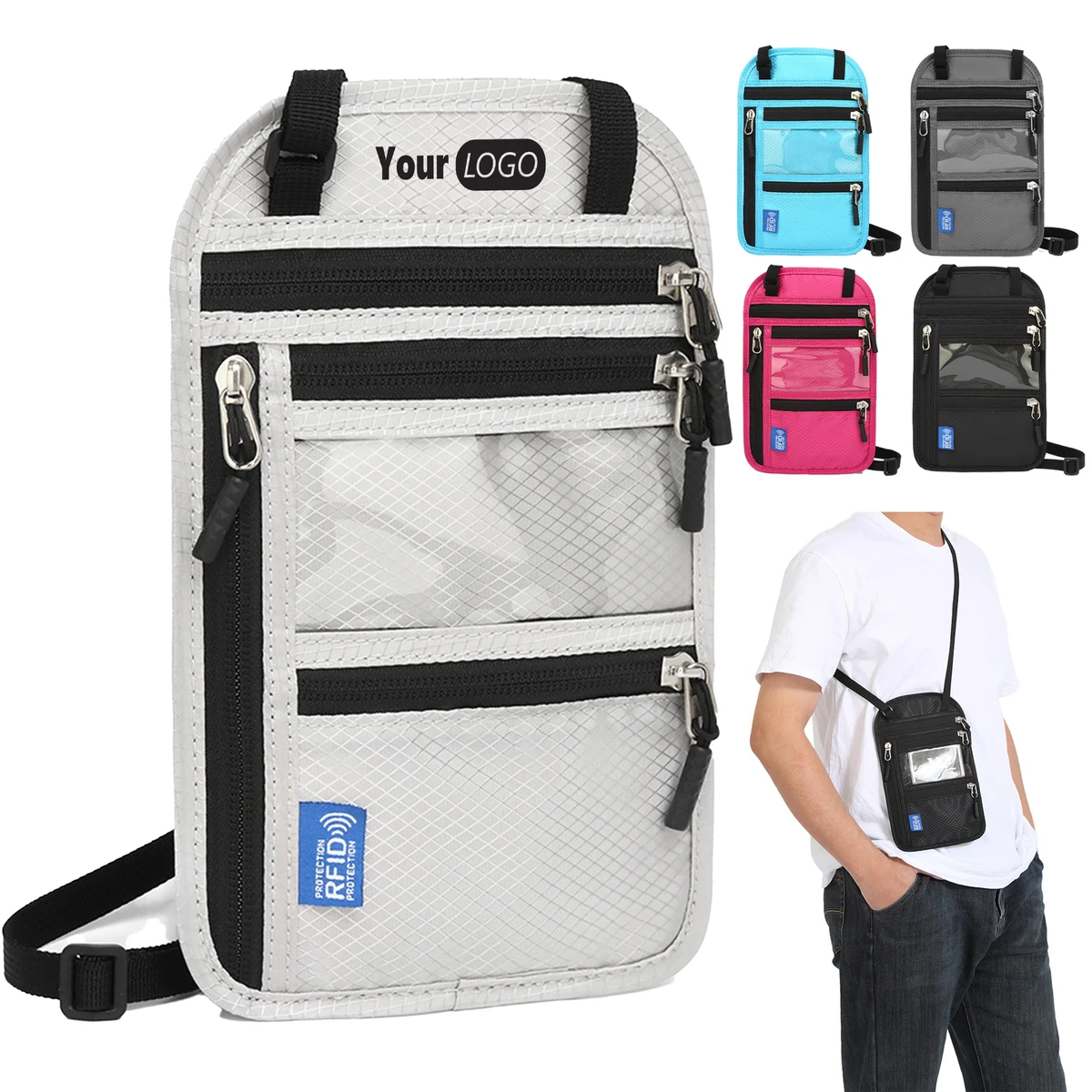 Nylon Overseas Travel Document Package 1