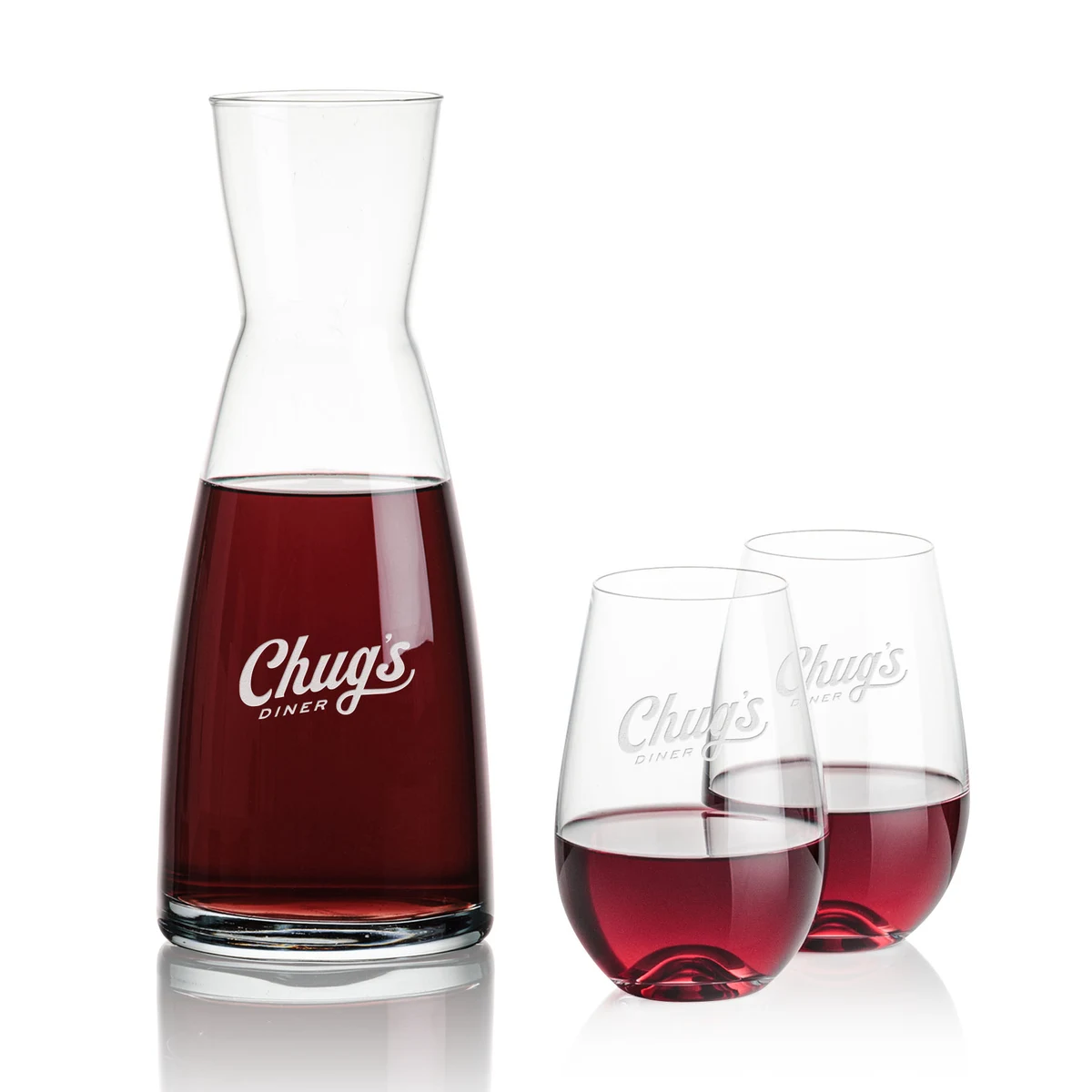 Winchester Carafe & Boston Stemless 1