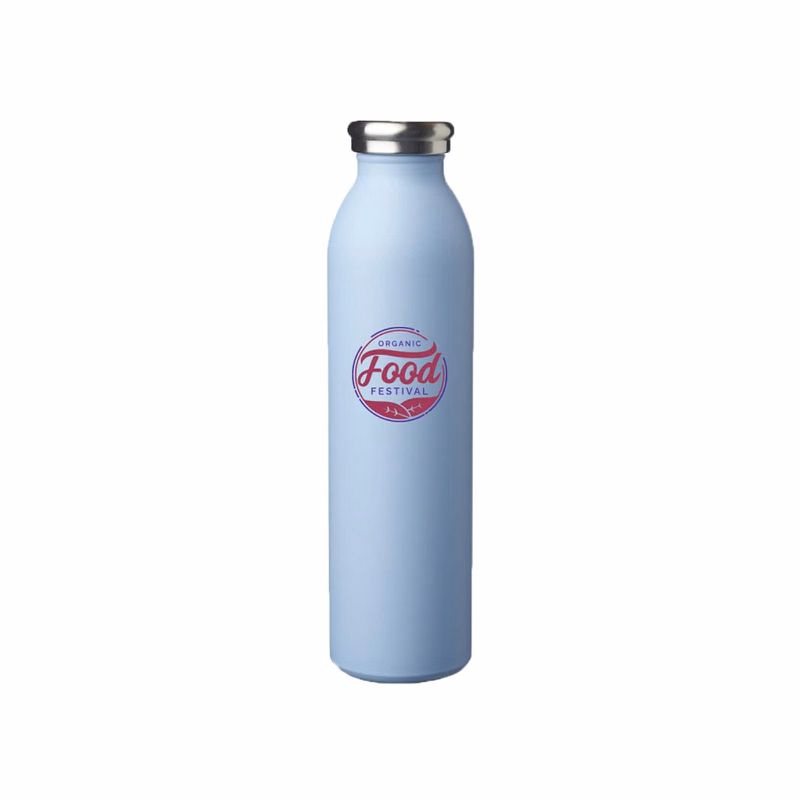 Classy Stainless Steel Water Bottle - Double Wall Vacuum