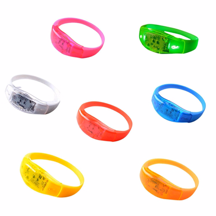 Voice Control Light Up Silicone Bracelet