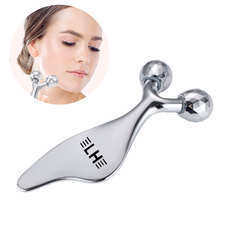 3D Metal Facial Roller Massager