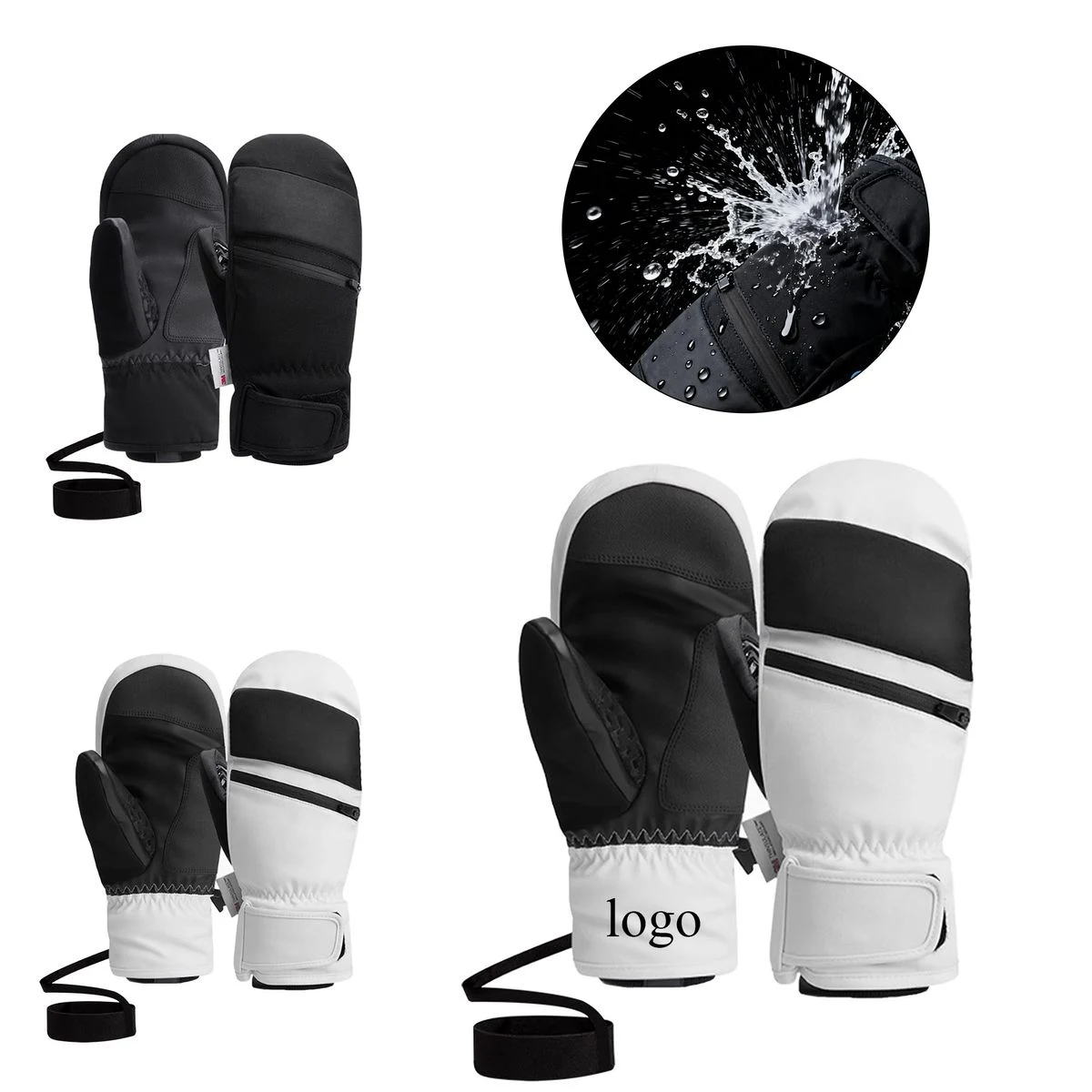 Insulated Snow Mitten Gloves 1