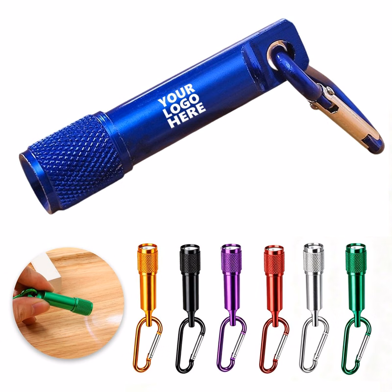 Aluminum Mini LED Flashlight Keychain