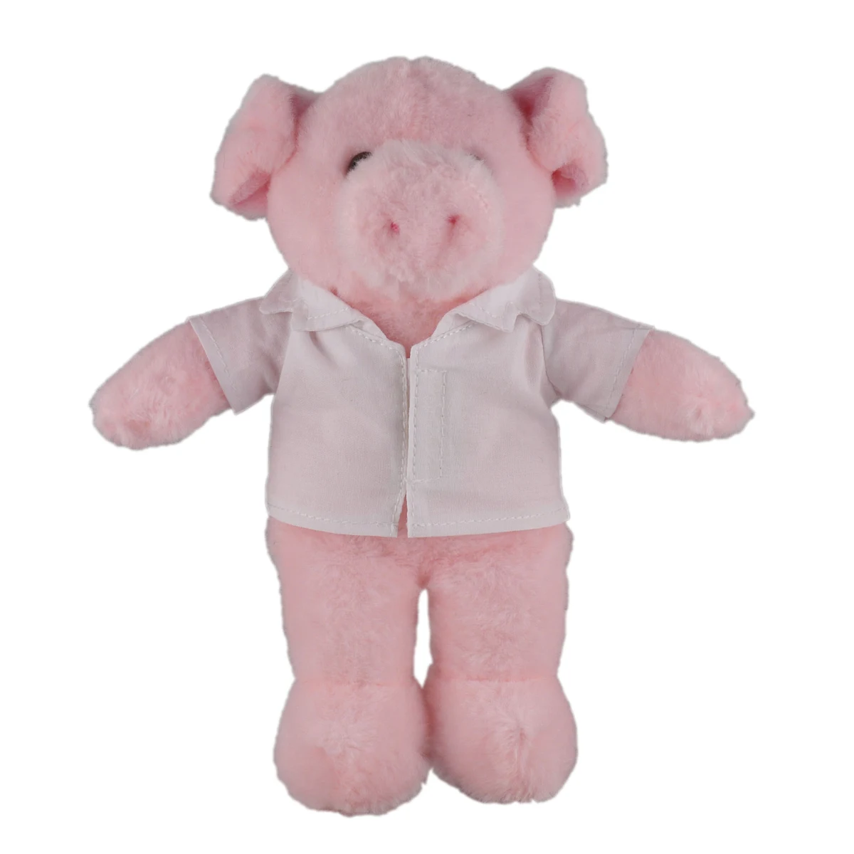 Soft Plush Stuffed Pig in doctor's jacket. 1