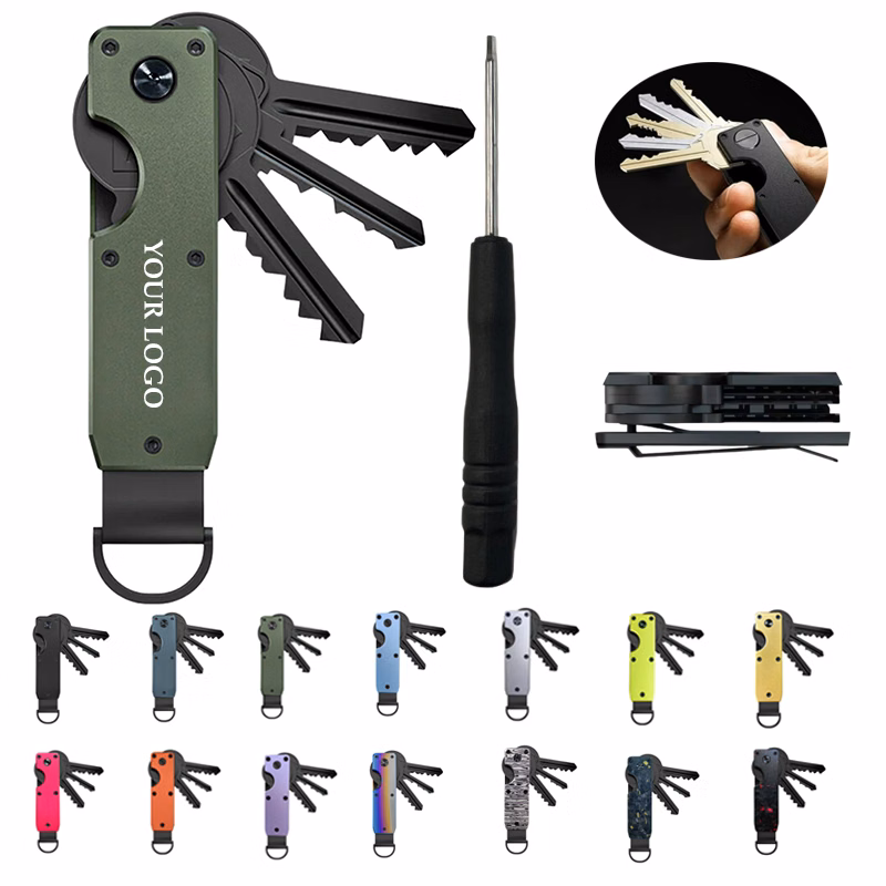 EDC Organizer Keychain Compact Key Holder