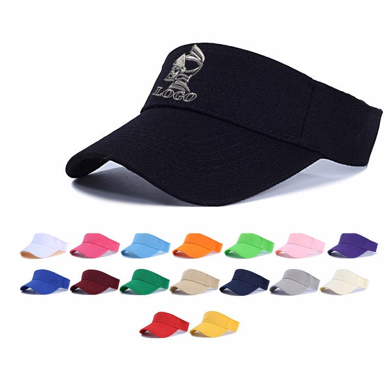 Wide Brim Sun Protection Sports Visor Cap