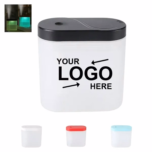 Custom 260 ml Mini Humidifier with Ambient Light — Portable Wellness & Travel Promo