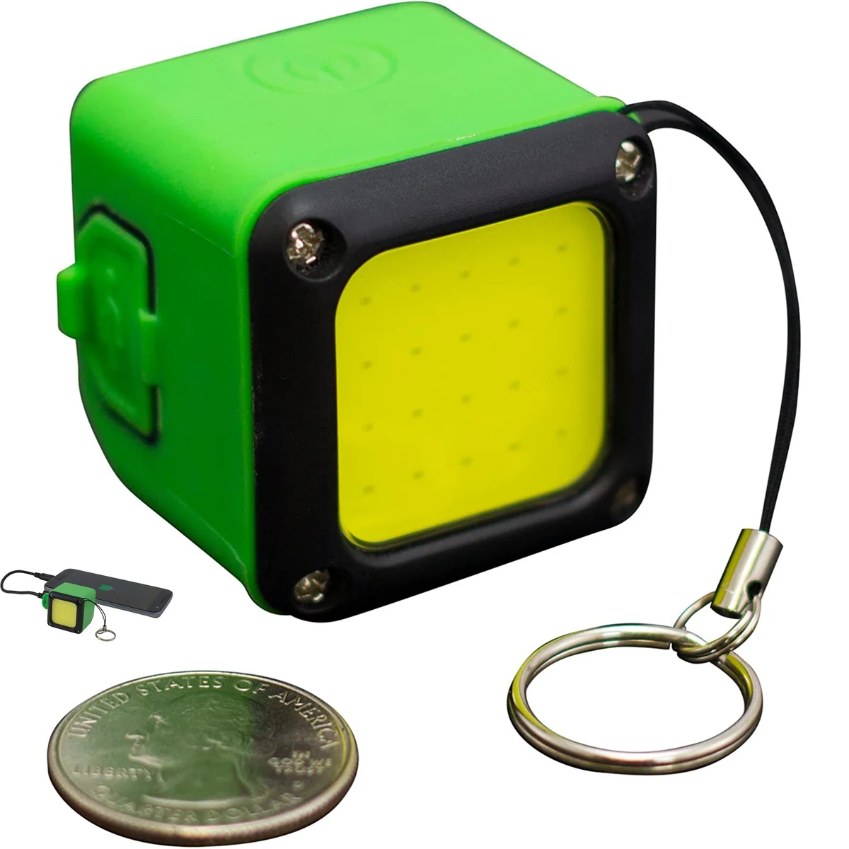 Rechargeable COB LED Cube Light 1
