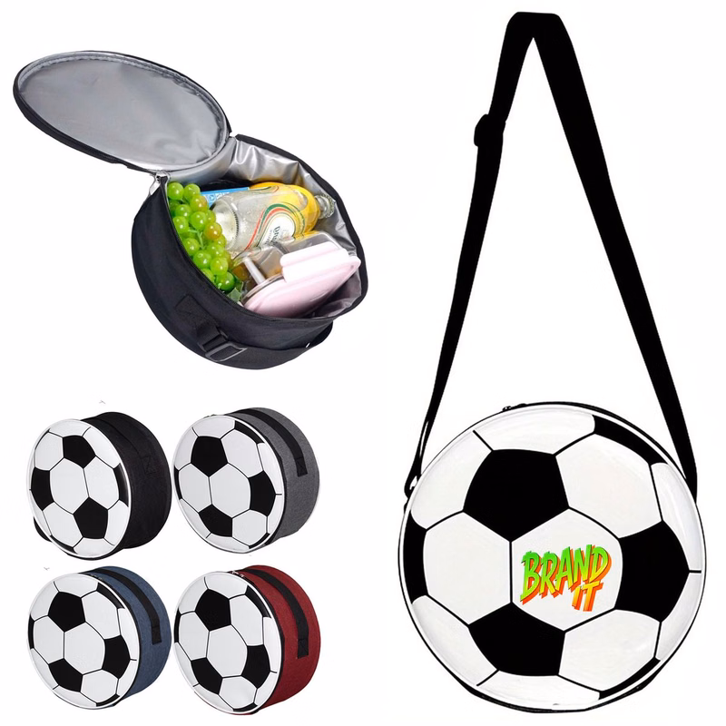 Football Insulated Cooling Lunch Bag
