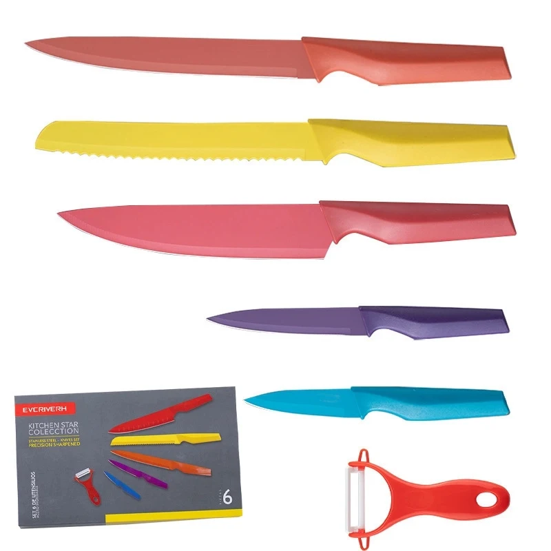 6Pcs Ceramic Knives Set For Kitchen 1