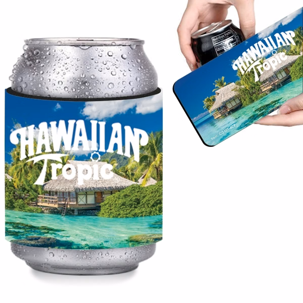 Slap N Wrap Neoprene Beverage Insulator - Full Color Sublimation