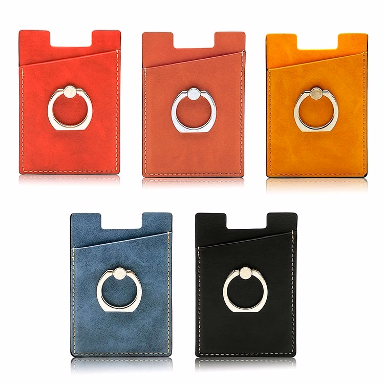 Card Holder with Metal Ring