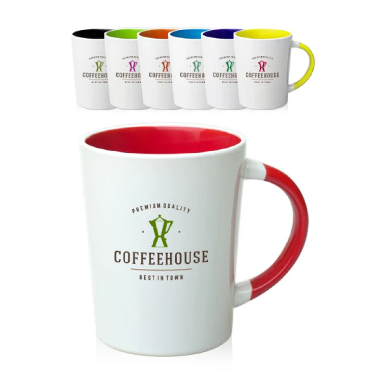 13 oz. Two Tone Latte Mug 1