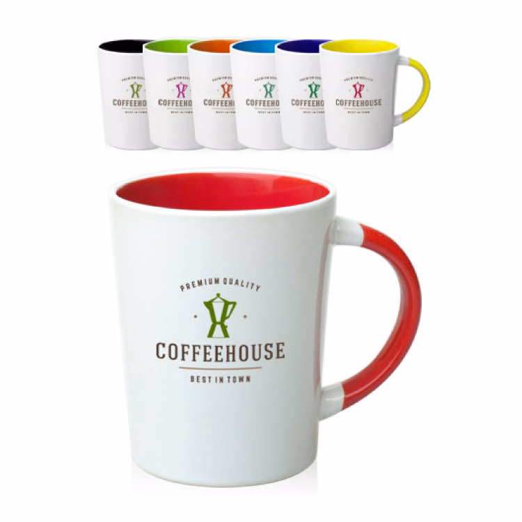 13 oz. Two Tone Latte Mug