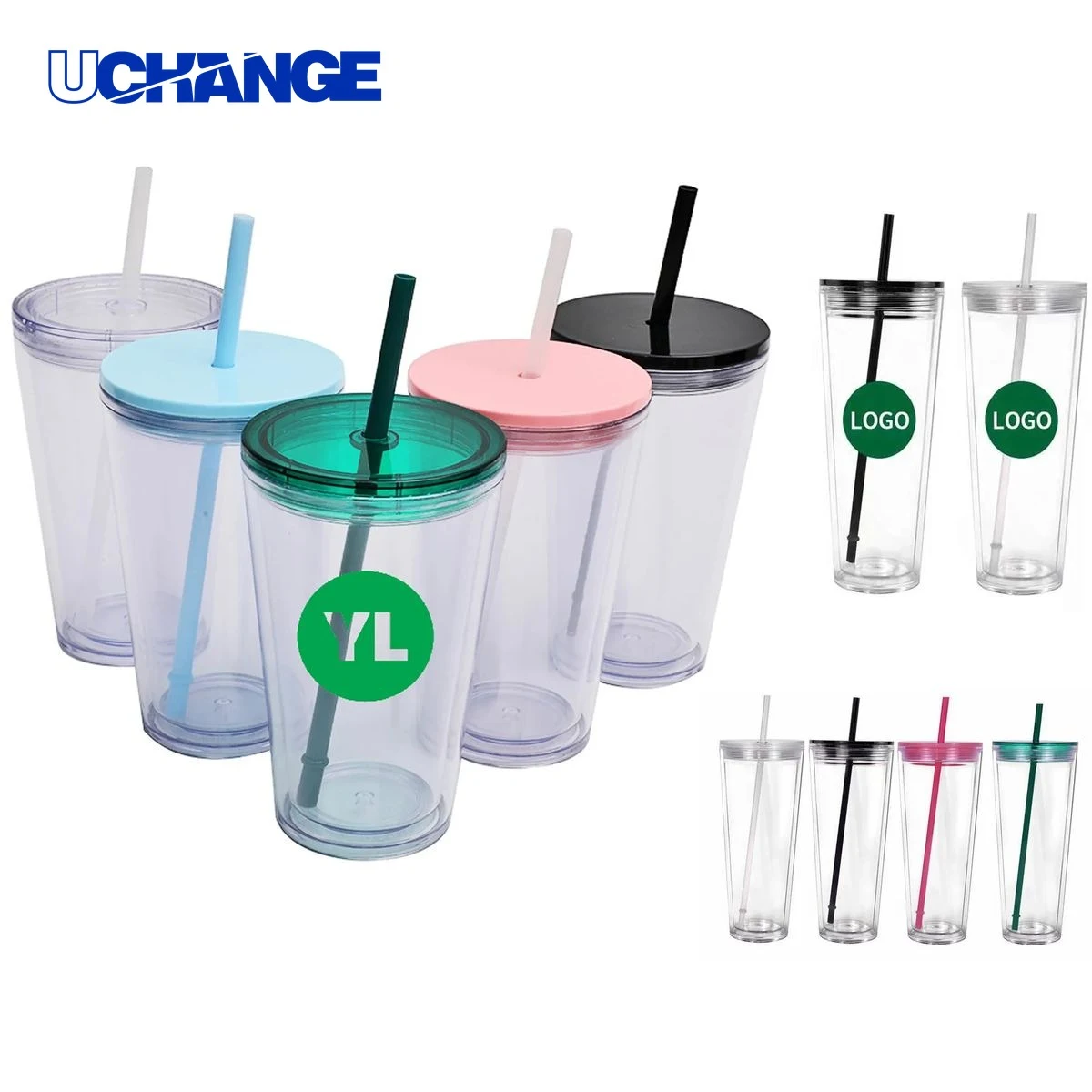 Insulated Double Wall Tumbler Cup Container (16oz) 1
