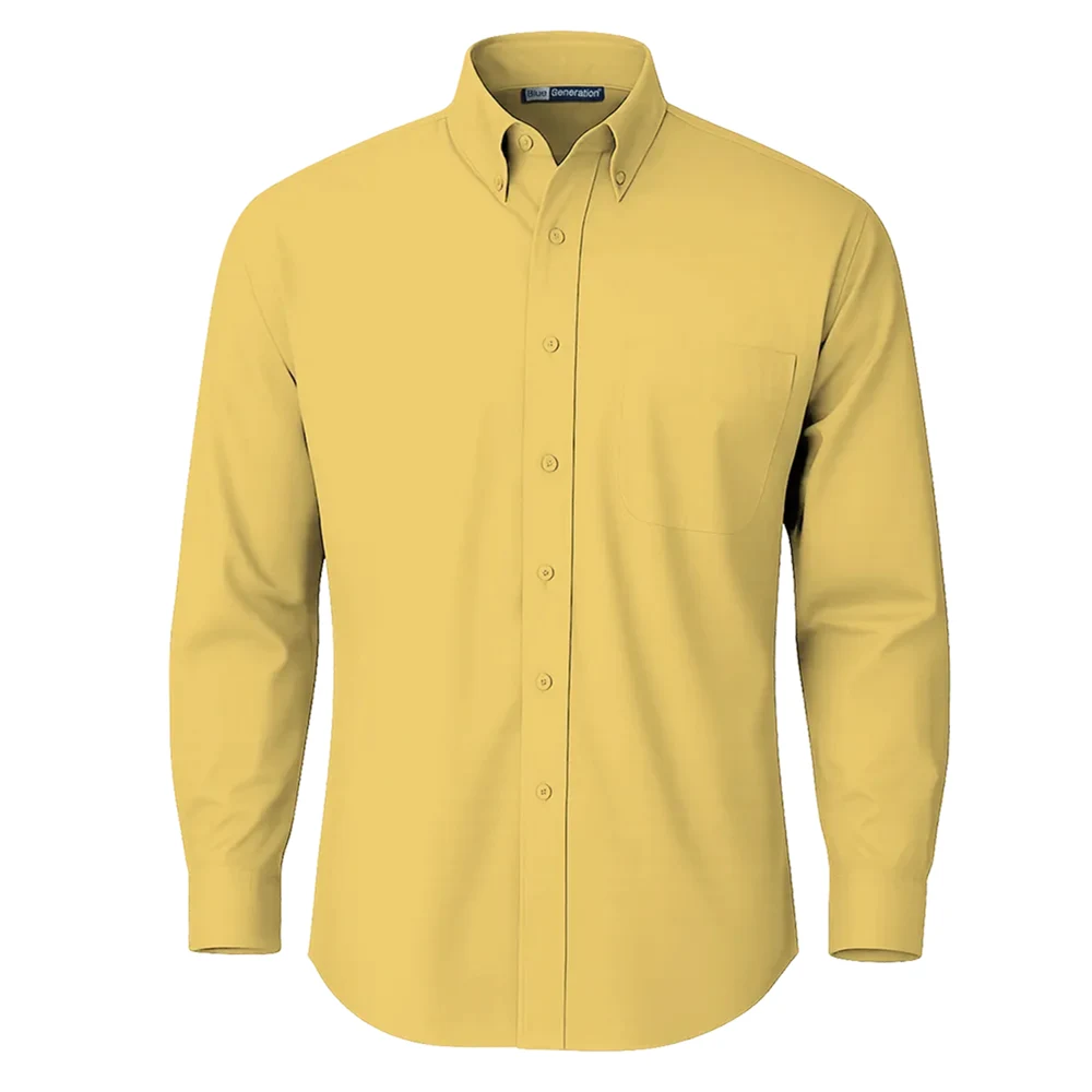 Men's Value Long-Sleeve Poplin Dress Shirt 1