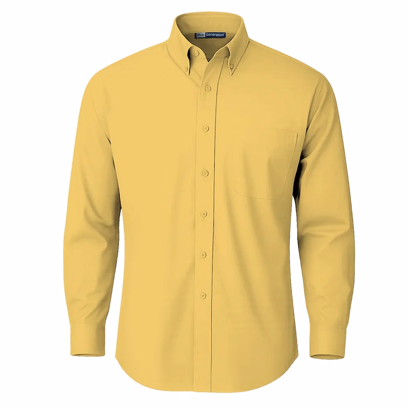 Men's Value Long-Sleeve Poplin Dress Shirt