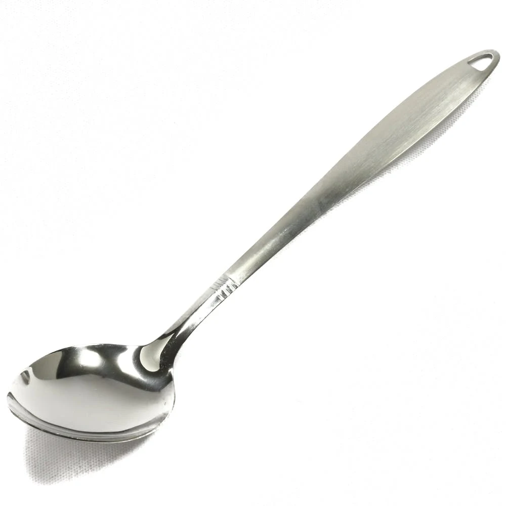 13" Basting Spoons - Stainless Steel 1
