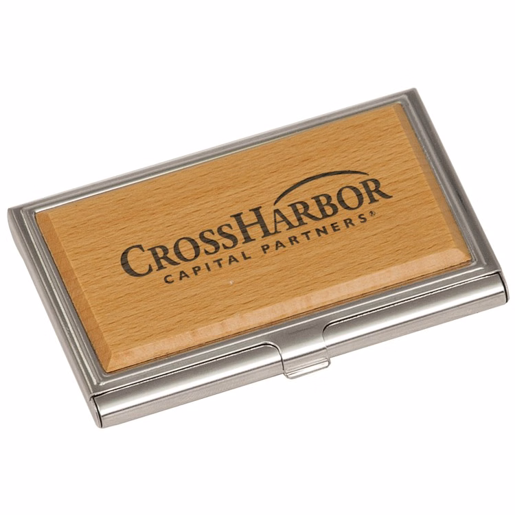 Maple Business Card Holder