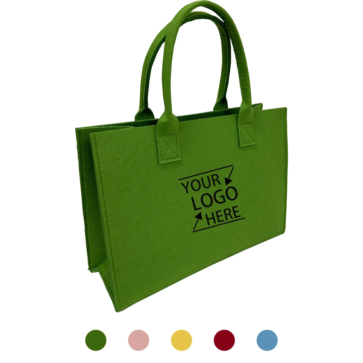 Spacious Felt Tote Bag 1