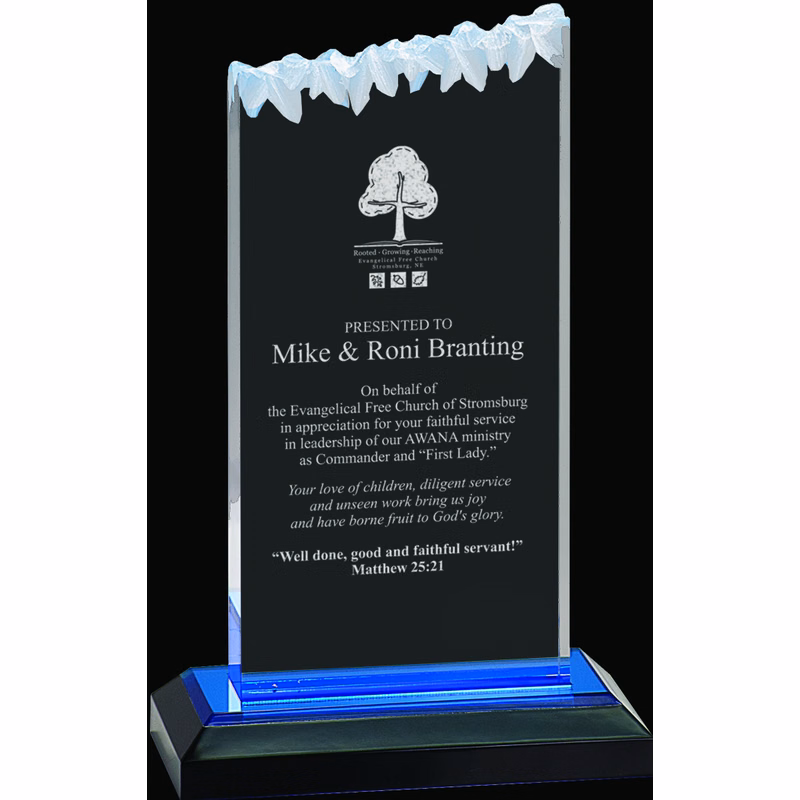 Impress Frosted Acrylic Award