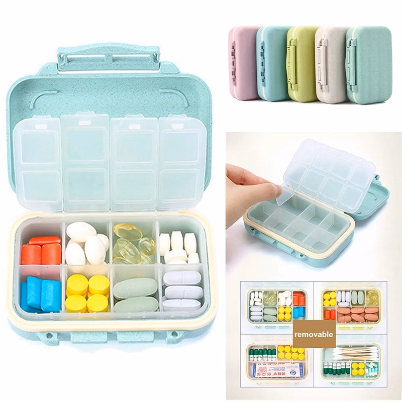 Cereal Fiber Travel Pill Organizer