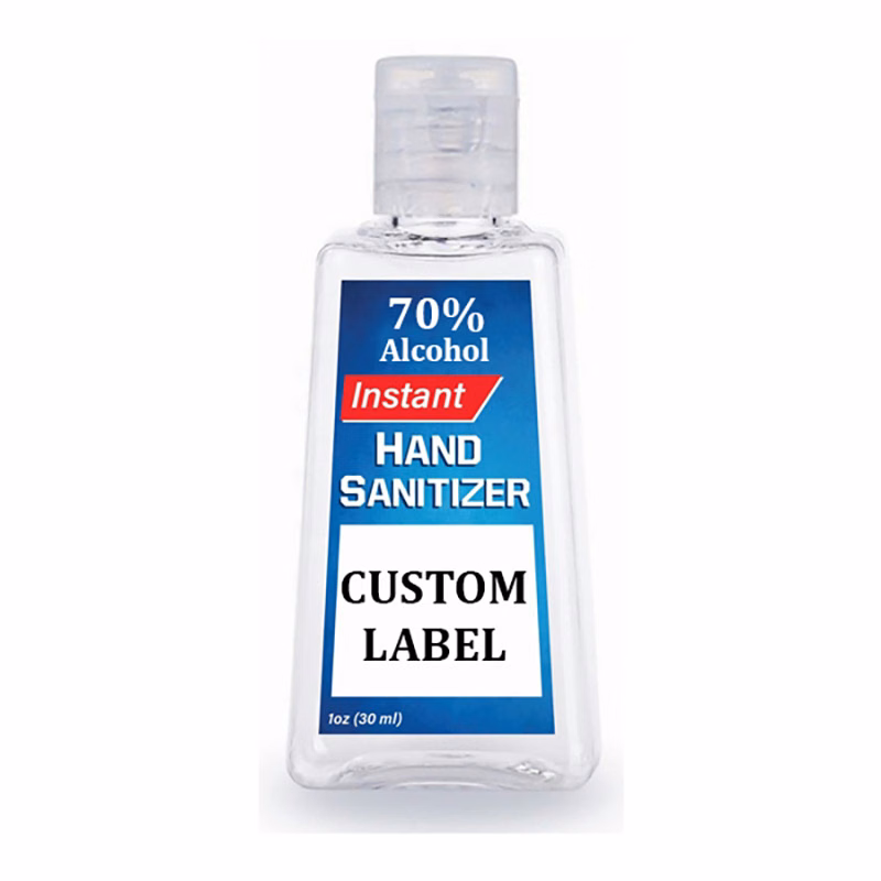 1 Oz. Rectangle Anti-Bacterial Hand Sanitizer (61% Alcohol)