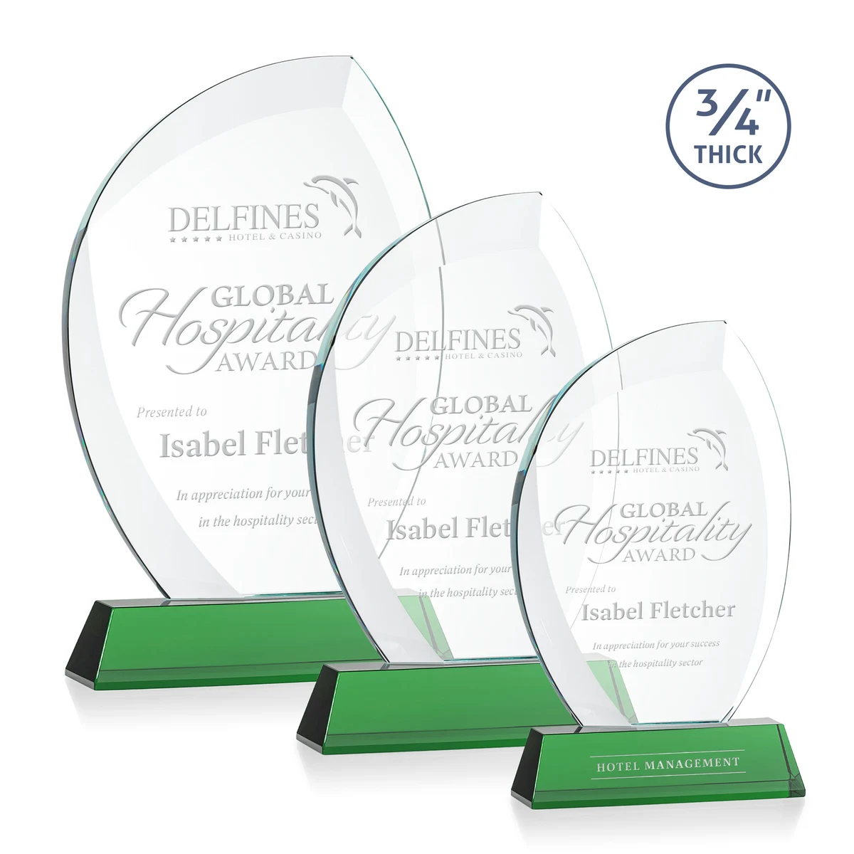 Wichita Award on Newhaven Base - Green 1